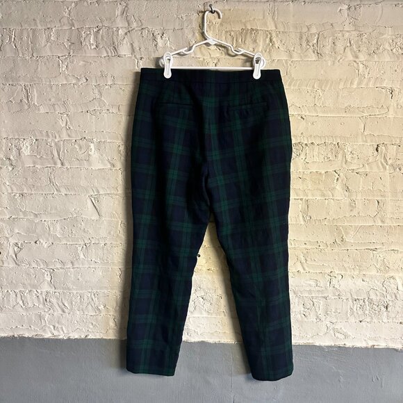 J Crew Plaid Wool Blend Pants - Picture 3 of 4